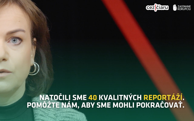 Pomôžte nám kontrolovať novú vládu - Investigatívna relácia Cez čiaru